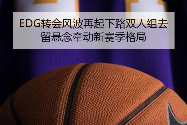 EDG转会风波再起下路双人组去留悬念牵动新赛季格局